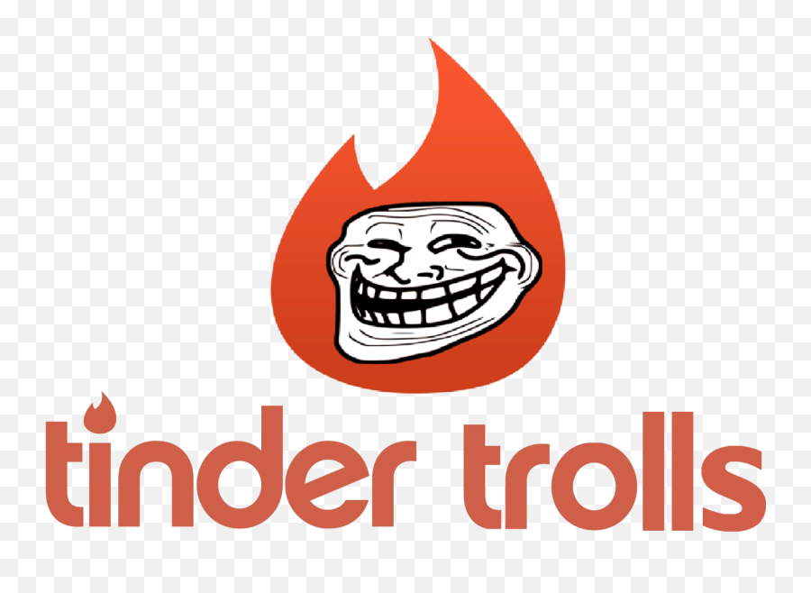 Cropped Tinder Trolls Logo Clipart - Tinder Transparent Png,Trolls Logo Png