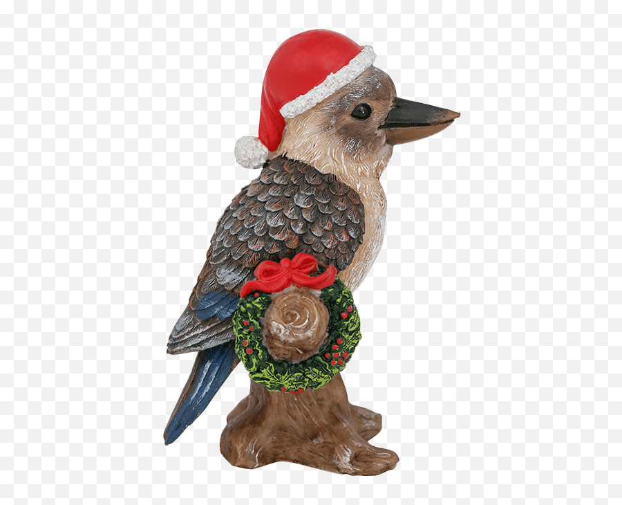 Kookaburra U0026 Christmas Wreath - Northern Flicker Png,Christmas Garland Png