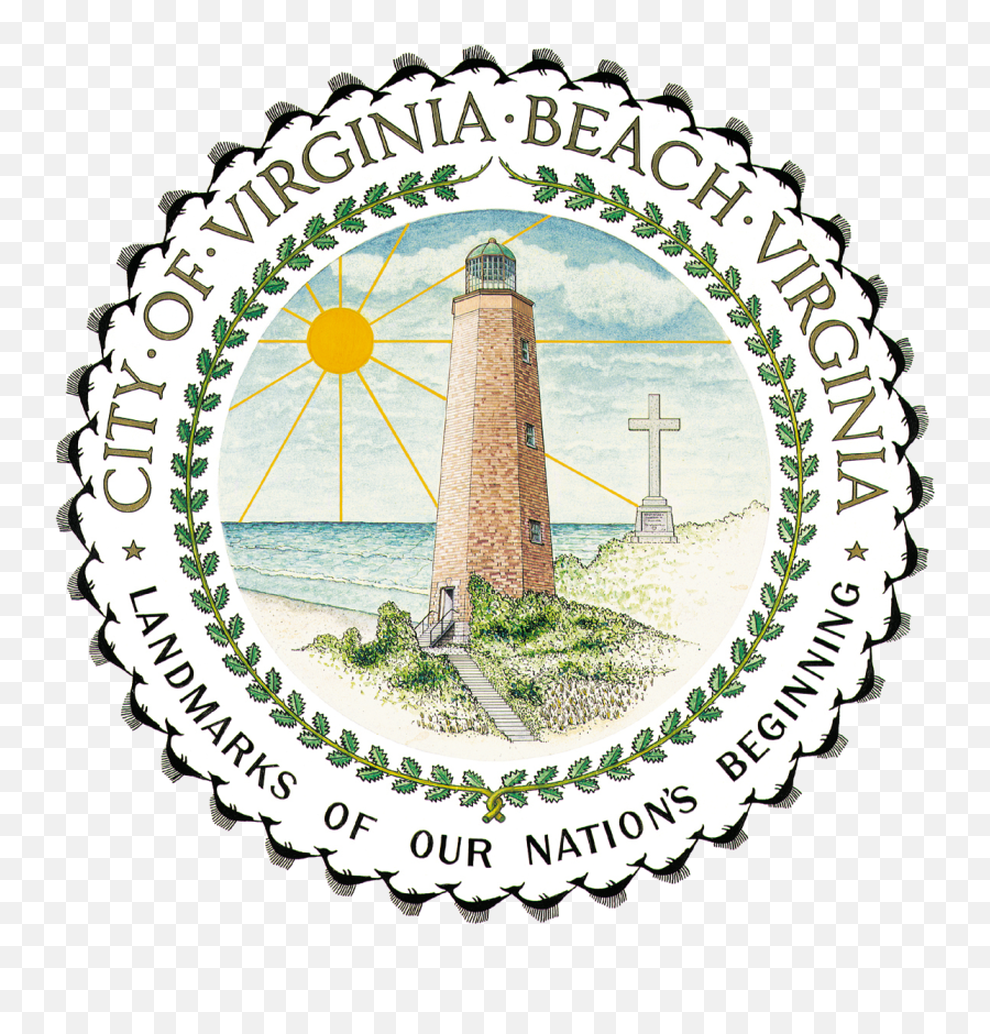 Fileseal Of Virginia Beach Virginiapng - Wikimedia Commons City Of Virginia Beach Logo,Beach Background Png