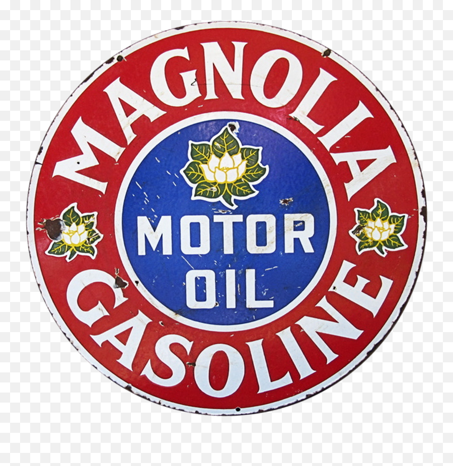 Download Hd Old Gasoline Station Signs - Emblem Png,Gasoline Png