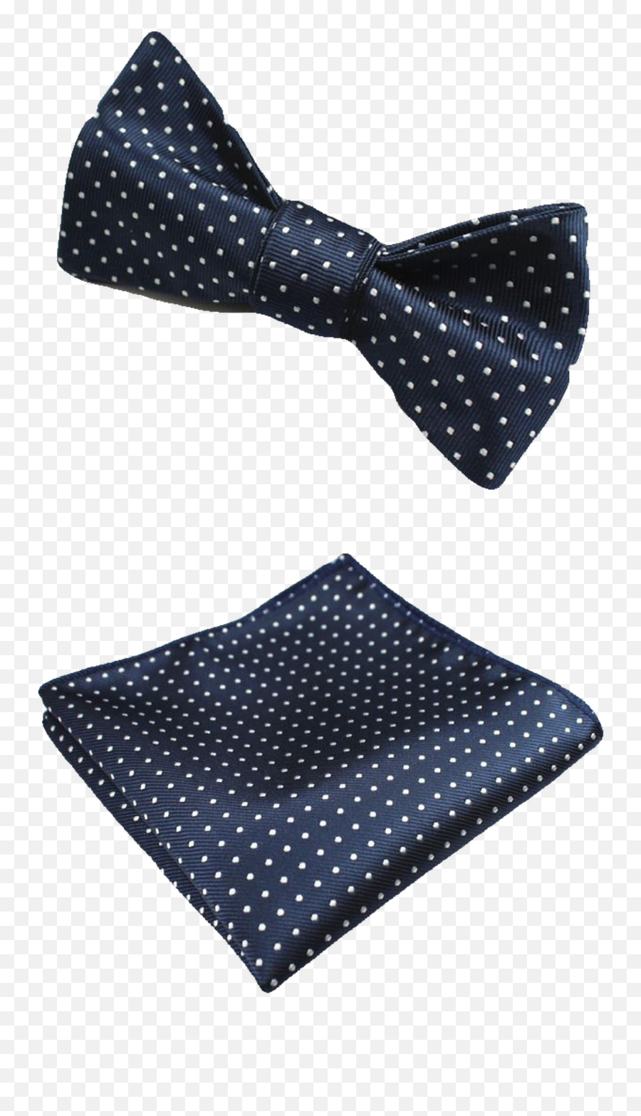 Blue And White Polka Dot Bow Tie Png Dots