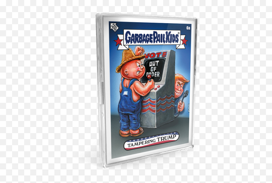 Gpk Disg - Race To The White House Set 1 Iowa Caucus Print Run 1870 Garbage Pail Kids Png,The White House Png