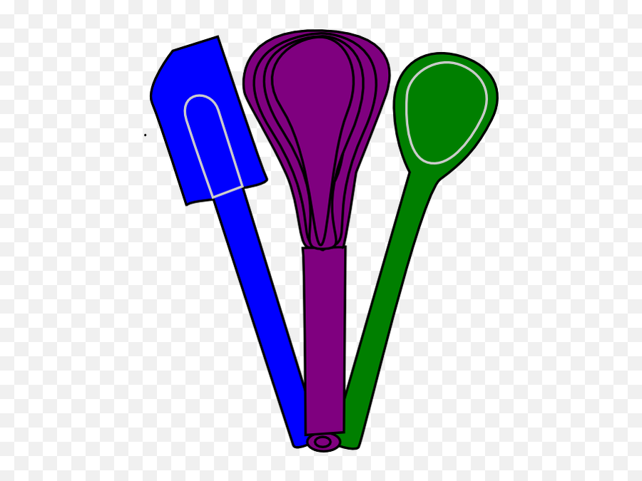 Library Of Spoon And Whisk Clip Art Royalty Free Png Files - Spatulas Clipart,Whisk Png