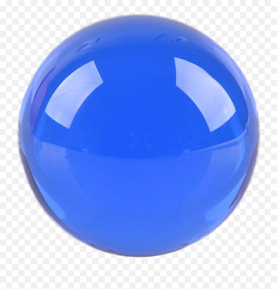 Download Qwirly Multipurpose Glass Gazing Ball - Crystal Glass Sphere Ball Blue Png,Crystal Ball Png