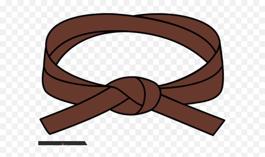 Belt Clipart Brown - Illustration Png Download Full Transparent Karate Belt Red,Asteroid Belt Png