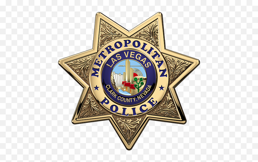 Las Vegas Metropolitan Police Department - L V M P D Badge Over White Leather Beach Towel California Highway Patrol Small Png,Police Badge Transparent