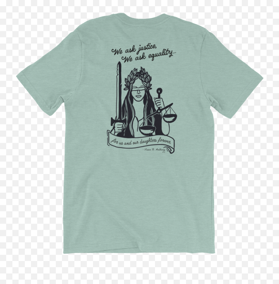 Lady Justice T - Shirt With Wv Women Attorneys Badge Lady Justice Shirt Png,Lady Justice Png