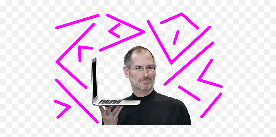 The Apple Story Is An Education A Steve Jobs Triumph - Steve Jobs On White Background Png,Steve Jobs Png