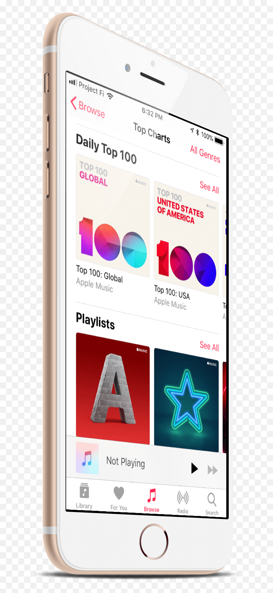 Apple Music Adds Top 100 Playlists Globally And Improves - Smart Device Png,Apple Music Logo Png