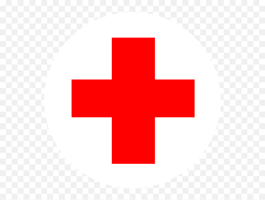 Red Cross Circle Clip Art - Health Cross Symbol Transparent Png,Red Cross Transparent