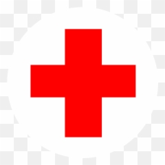 Red Cross Circle Clip Art - Health Cross Symbol Transparent Png,Red Cross Transparent