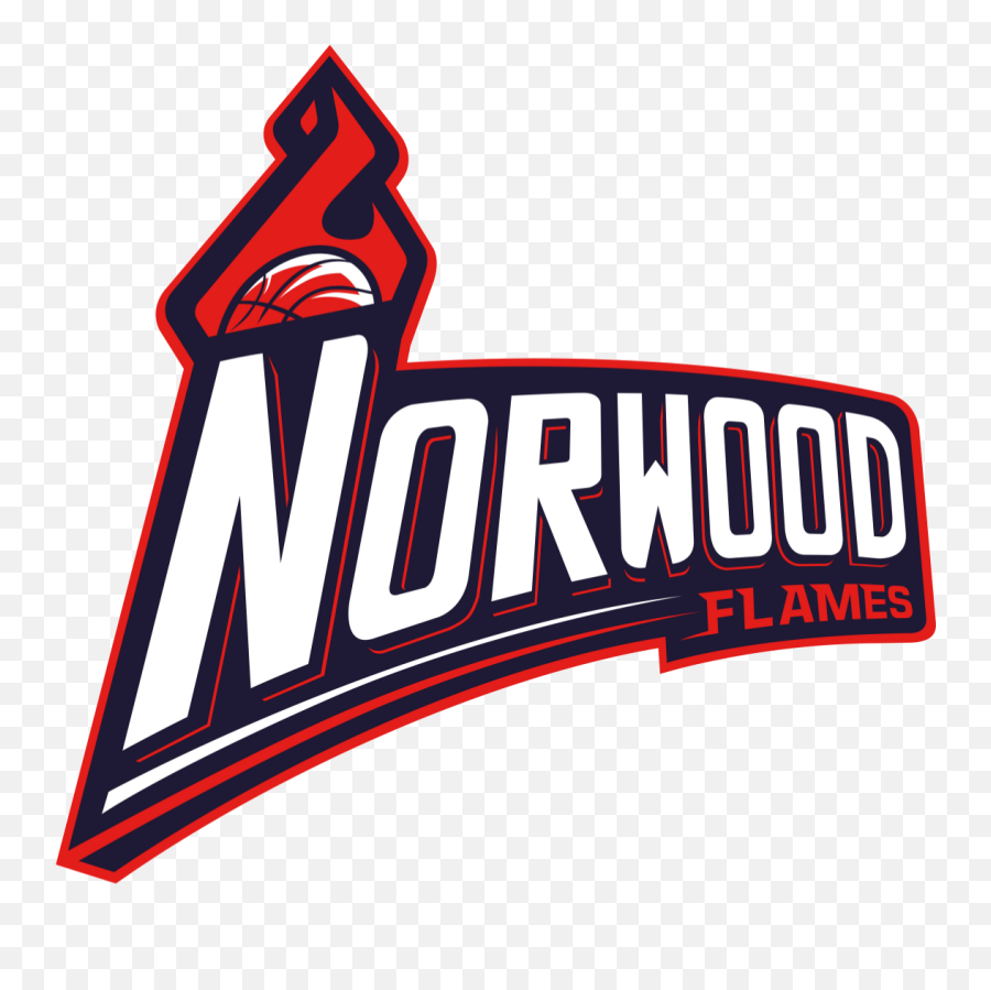 Official Norwood Basketball Club Logo - Norwood Basketball Club Norwood Flames Basketball Png,Basketball Logo