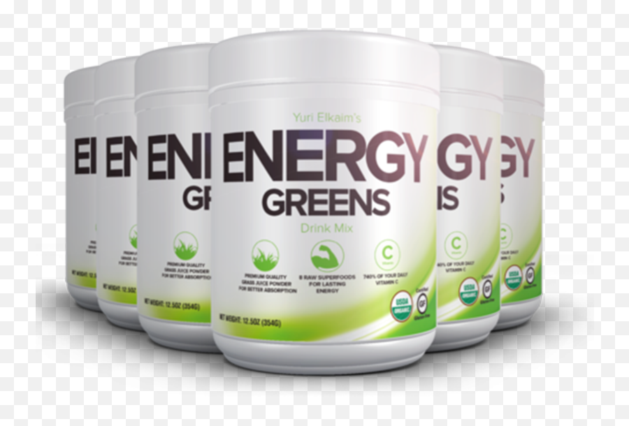 Energy Greens 6 Bottle Value Bundle 65bottle - Cylinder Png,Ball Jar Logo