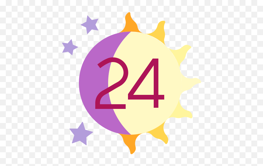Day Night Moon Sun Free Icon Of Colorful - 5 Days Until Your Birthday Png,Sun And Moon Logo