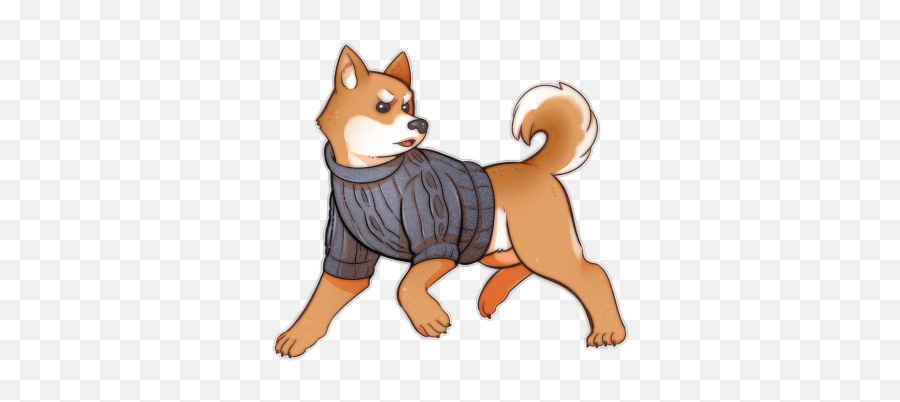 A Summer With The Shiba Inu For - Dog Clothes Png,Shiba Inu Transparent