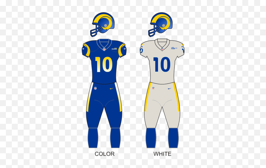 Los Angeles Rams - Wikipedia New Orleans Saints Uniforms Png,Khalil Mack Png