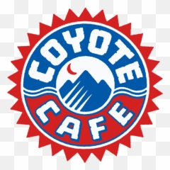 Coyote Cafe - Mountains Moon Clipart Black White Png,Crips Logos