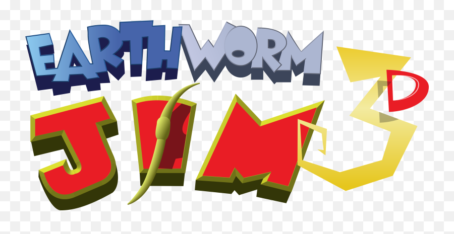 Earthworm Jim 3d Details - Horizontal Png,Earthworm Jim Logo
