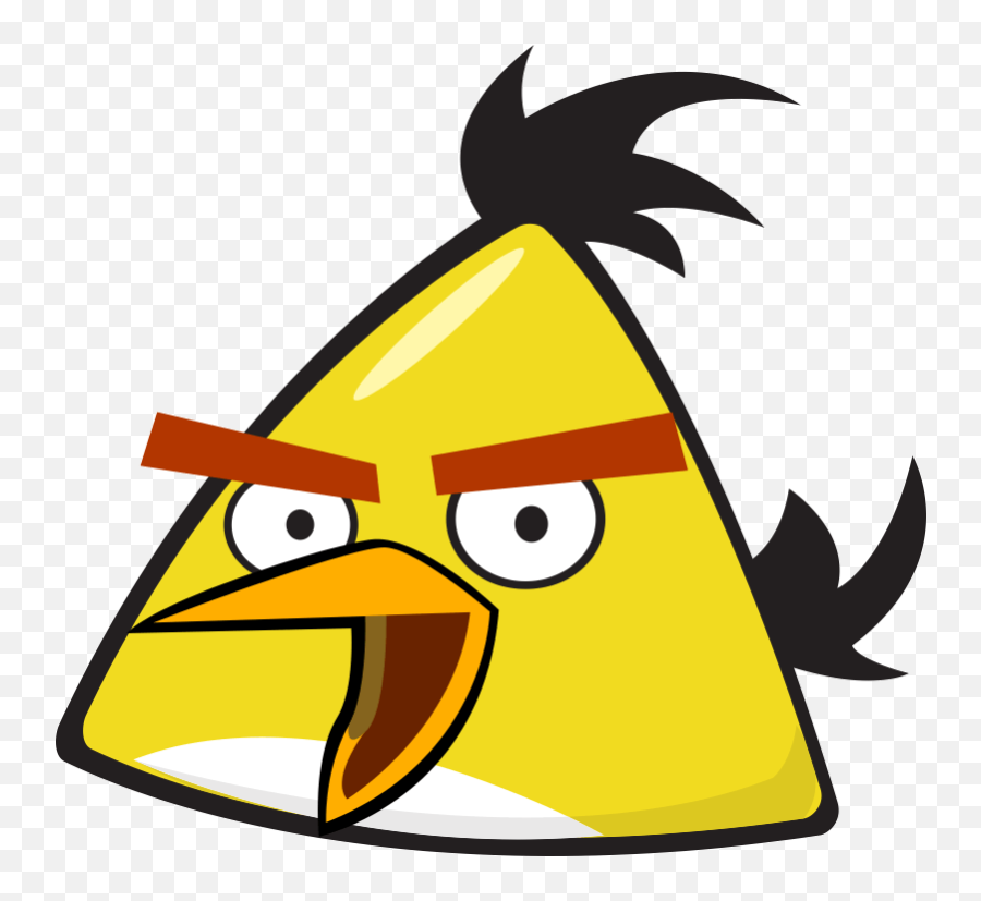 Angry Birds - Angry Bird Yellow Transparent Angry Birds Yellow Bird Png,Angry Bird Png