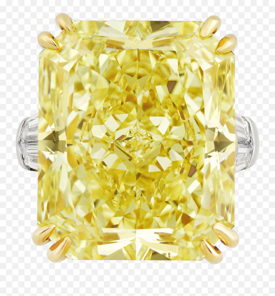 Download Hd Natural Fancy Intense - Crystal Png,Yellow Diamond Png