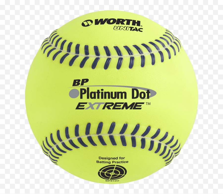 Baseball And Softball Bats Balls - Worth Bp Platinum Dot Extreme Png,Miken Icon Softball Bat