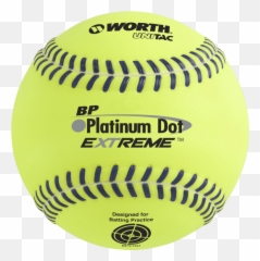 Baseball And Softball Bats Balls - Worth Bp Platinum Dot Extreme Png,Miken Icon Softball Bat