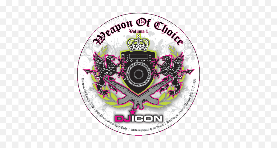 Weapon Of Choice Vol 1 Dj Icon - Language Png,777 Icon