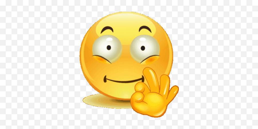 Imoji Ok From Powerdirector Animated Emoticons Funny Png Icon Smiley Faces