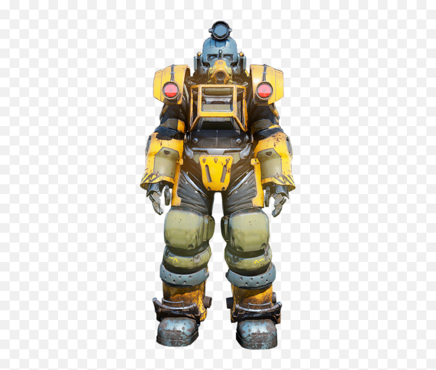 Excavator Power Armor - Mining Power Armor Png,Fallout 76 Red Shield Icon