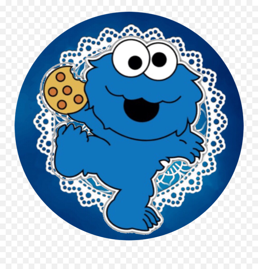 Cookiemonster Icon Edit Circle Image - Alemania Countryhumans Icons Png,Cookie Monster Icon