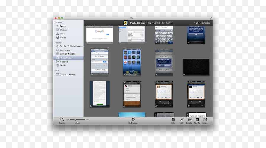 Apple Releases Iphoto 9 - Iphoto Screenshot Png,Iphoto Icon