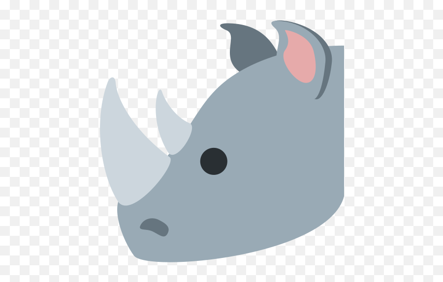 Rhinoceros Emoji Meaning With Pictures From A To Z - Rhinoceros Emoji Png,Rhino Icon Png