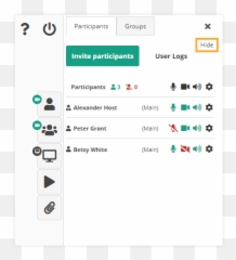 Participant Controls In The Virtual Classroom Vedamo - png