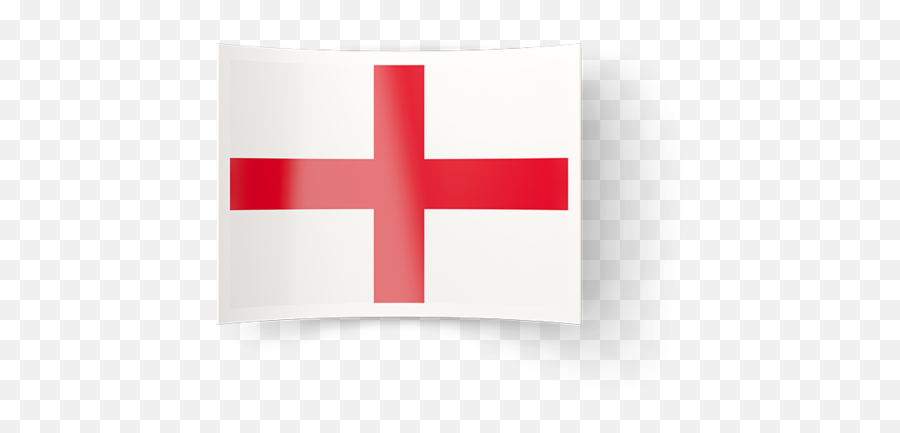 Bent Icon Illustration Of Flag England - England Flag Coming Home Png,England Icon