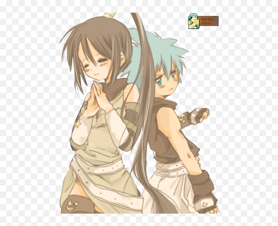 Black Star Soul Eater And Tsubaki Anime 1158354 - Blackstar X Tsubaki Fanart Png,Soul Eater Icon