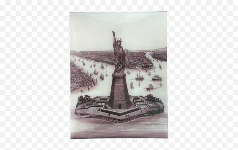 Nyc Lady Liberty 10 X 13 Tray - Statue Of Liberty National Monument Png,Statue Of Liberty Transparent