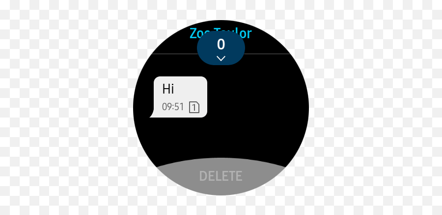 Read Picture Messages - Samsung Galaxy Watch Tizen Os Dot Png,What Is This Message Icon On Samsung