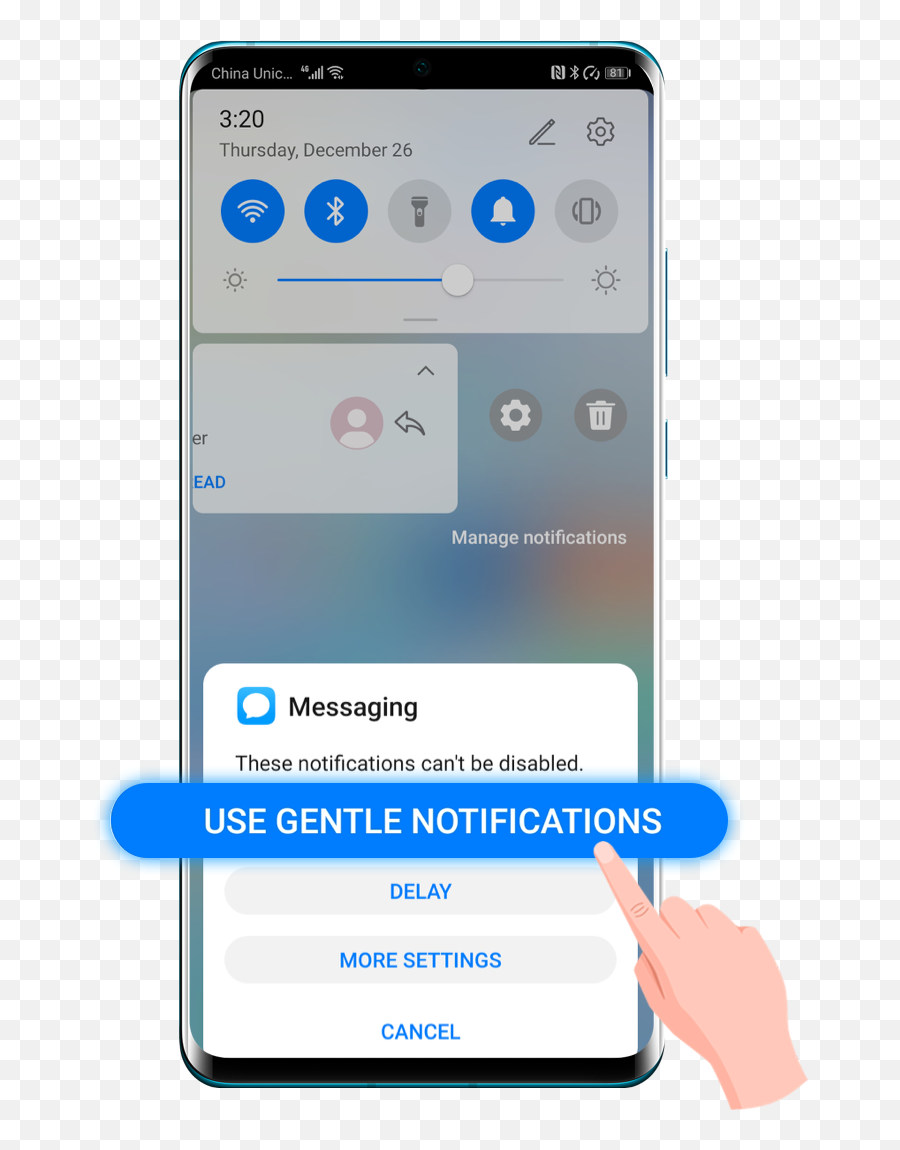 How To Turn Off Notifications - Settings On The Notifications On Phone Png,Sms Notification Icon