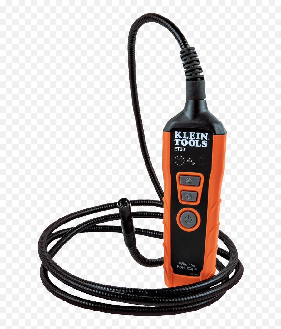 Wifi Borescope - Et20 Klein Tools For Professionals Klein Camera Png,Harbor Freight Icon Tools Review