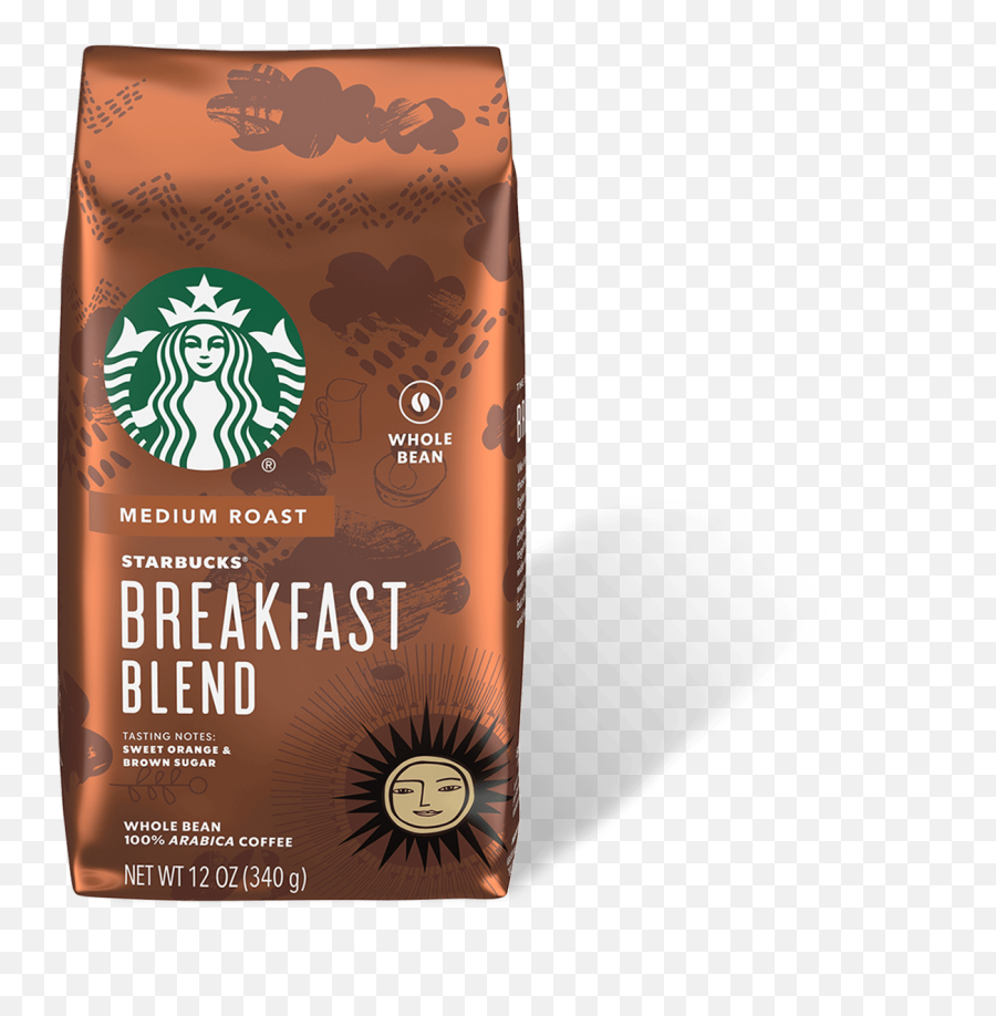 Breakfast Blend Whole Bean Starbucks Coffee - Starbucks Coffee Medium Roast Png,Coffee Beans Icon