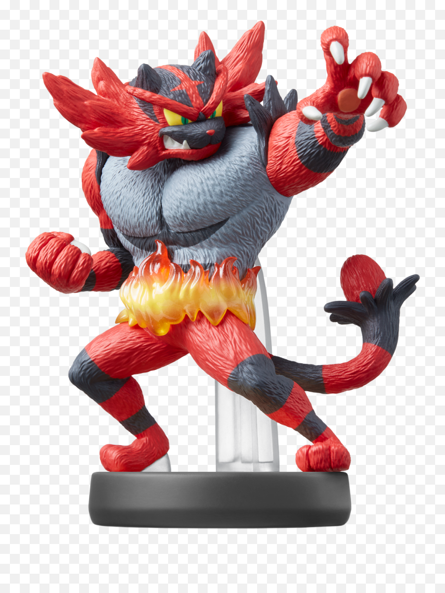 Incineroar - Super Smash Bros Ultimate Incineroar Amiibo Png,Incineroar Png