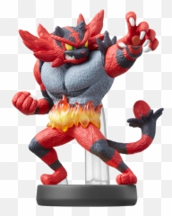 Incineroar - Super Smash Bros Ultimate Incineroar Amiibo Png,Incineroar Png