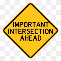 Divided Highway Regulatory Trail Sign Digital Crayon Png