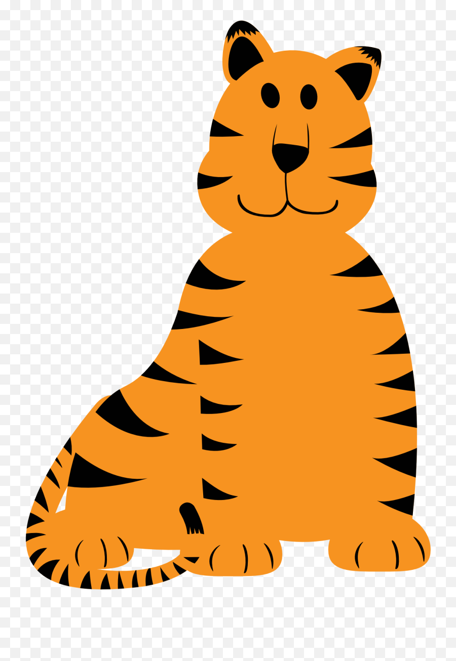 Tiger Cute Baby Clipart - Tiger Animals Clip Art Png,Baby Clipart Transparent