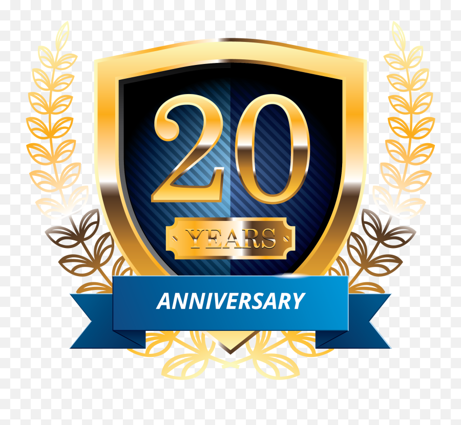 20 Years Anniversary Of Image Metrology - Image Metrology 20th Anniversary Badge Png,Anniversary Png