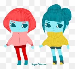 Regina Mako - Fashion Girls Cartoon Png,Paint Tool Sai Logo