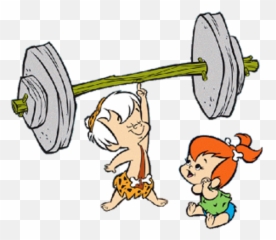 Pebbles Looking - Bam Bam Flintstones Strong Png,Rubble Png