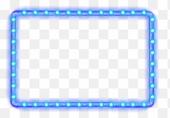 Neon Frame Transparent Png Clipart - Rectangle