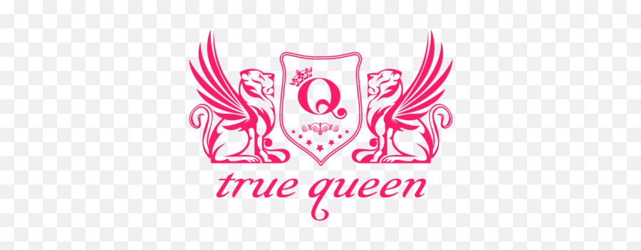 True Queen Brand - Lion With Crown Vector Png,Queen Logo Transparent