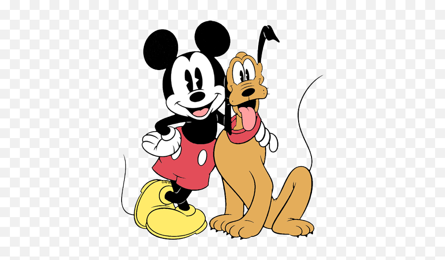 The Biography Of Disneys Pluto - Classic Mickey And Pluto Png,Pluto Png